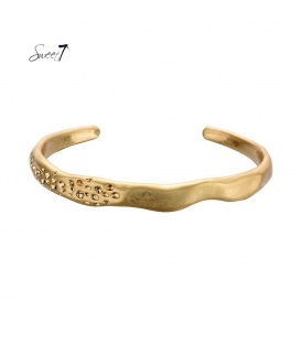 Goudkleurige spang armband 