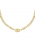 Goudkleurige chain ketting met verbonden ringetjes