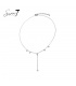 Zilverkleurige ketting met sterretjes