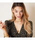 Goudkleurige tweelaagse ketting met een hanger