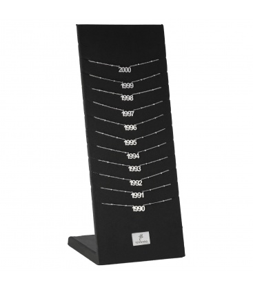 Zilverkleurige halsketting met jaartal 1995