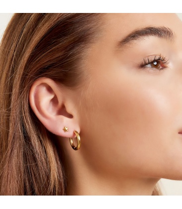 Goudkleurige Oorring 