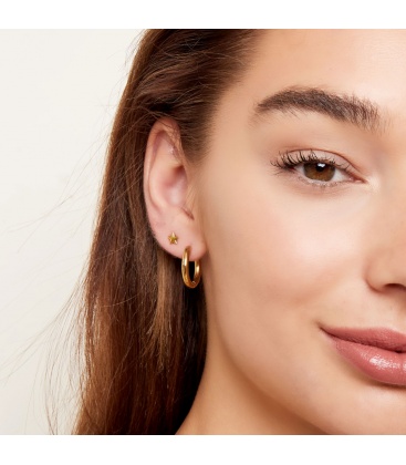 Goudkleurige Oorring 