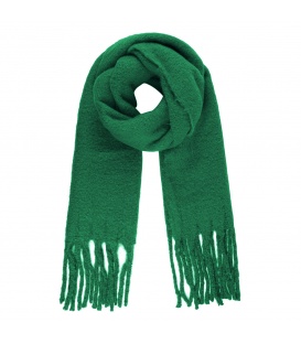 Donker groene warme winter sjaal