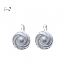 Zilverkleurige oorhangers met een mooi motief