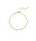 Goudkleurige armband met sterretjes