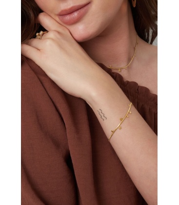 Zilverkleurige armband met sterretjes