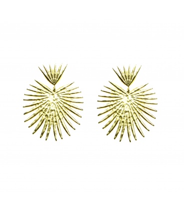 Mooie goudkleurige oorhangers