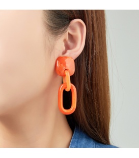 Trendy Donkerblauwe Oorclips - Must-have Mode Accessoire