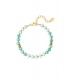 Mint groene armband met natuurstenen kralen
