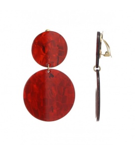 boucles-d-oreilles-clip 22077-zdislava-boucle-d-oreille-clip-acier-rouge