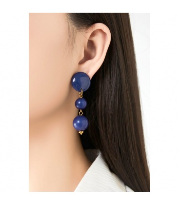 boucles-d-oreilles-clip 22916-ursila-boucle-d-oreille-clip-acier-bleue