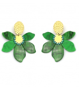 boucles-d-oreilles-clip 23967-yonit-boucle-d-oreille-clip-acier-verte