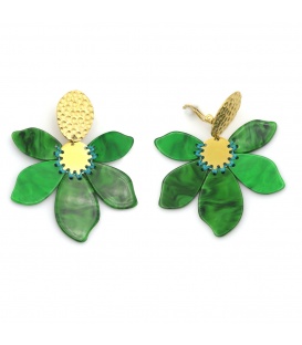 boucles-d-oreilles-clip 23967-yonit-boucle-d-oreille-clip-acier-verte