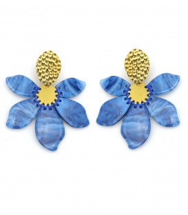 boucles-d-oreilles-clip 23964-yonit-boucle-d-oreille-clip-acier-bleue