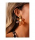boucles-d-oreilles-clip 23966-yonit-boucle-d-oreille-clip-acier-rouge