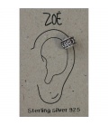 ZOË Earcuffs van sterling zilver (925)